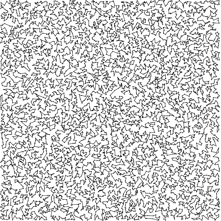 A diagram of a Minimum Spanning Tree produced as 
                     output of Matthew's C++ project. 